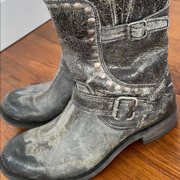 Liberty biker boots made in Mexico - Picture 3 of 6